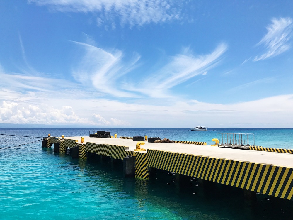 The port of Siquijor